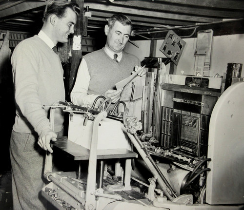 Vintage miehle printing press - vintage,